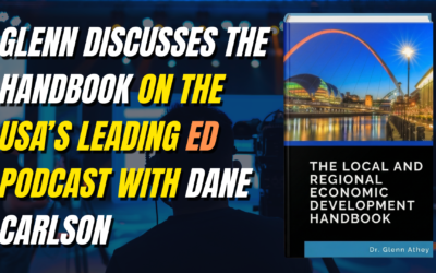 Glenn discusses the handbook with Dane Carlson on the EconDevShow Podcast